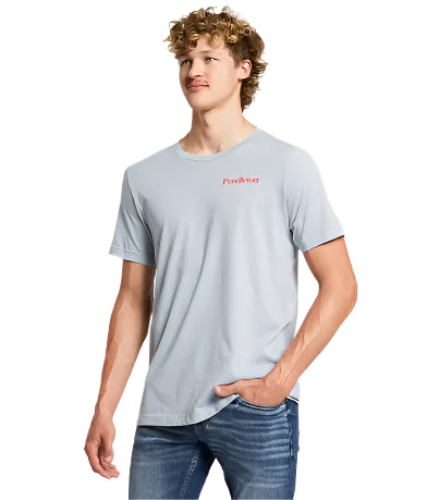Pendleton Men's Freshwater Fishing Graphic Tee Light Blue/Multi
