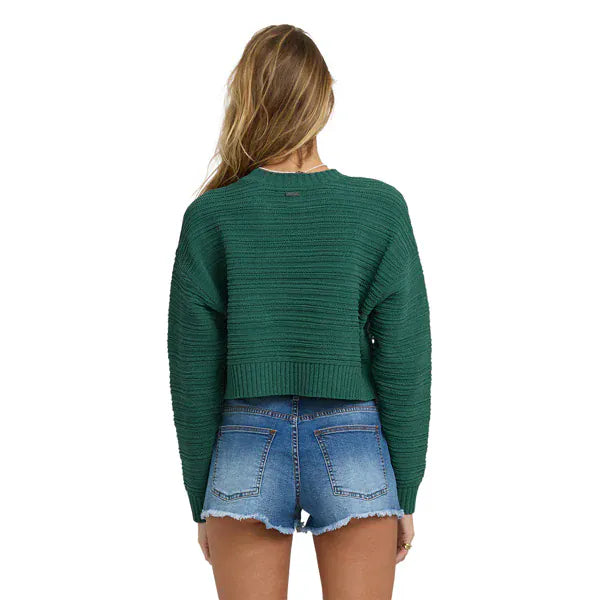Billabong 183 Billabong Women's Evie Sweater Aspen Gold
