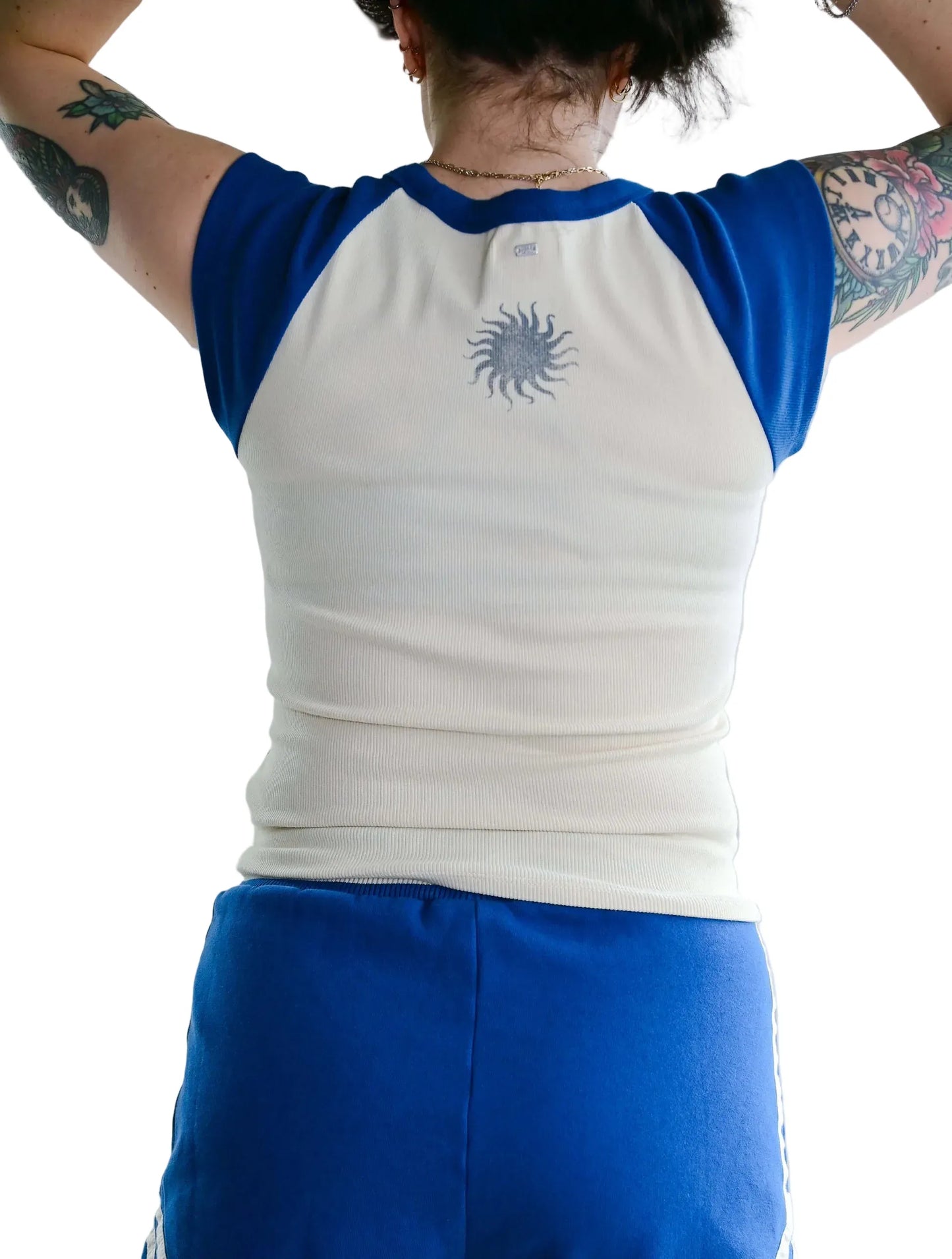 Billabong Women’s Apparel > Tops Billabong Women's Surf Camp Ss Raglan True Navy