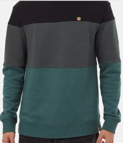 Tentree Men's TreeFleece Blocked Classic Crew