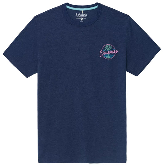 Chubbies 505 Chubbies Men's The Night Never Sleeps (Non Pocket Graphic T-Shirt) Black - Solid