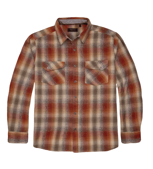 Dakota Grizzly Men’s Apparel > Tops Dakota Grizzly Riley Outback Clay