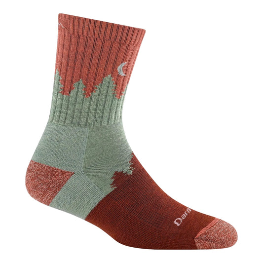 Darn Tough Accessories > Socks Darn Tough Women's Treeline Micro Crew Midweight Cushion Hiking Socks Canyon