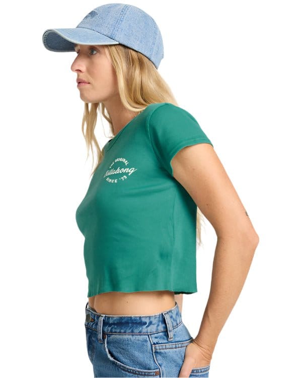Billabong Women's In The Sun S/S Tee Evergreen - Brekken's