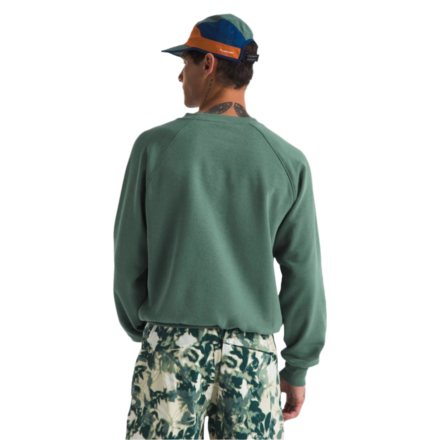 The North Face Men's Evolution Crew Duck Green - Brekken's