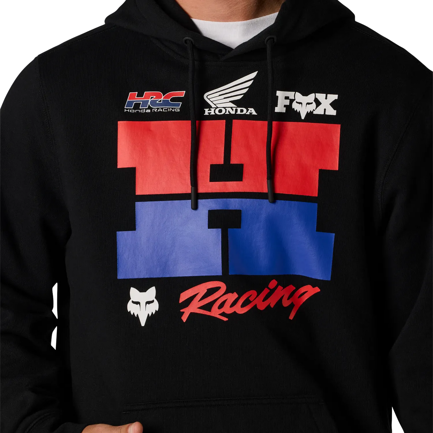 Fox 504 Fox Honda Men's Fleece Pullover Black