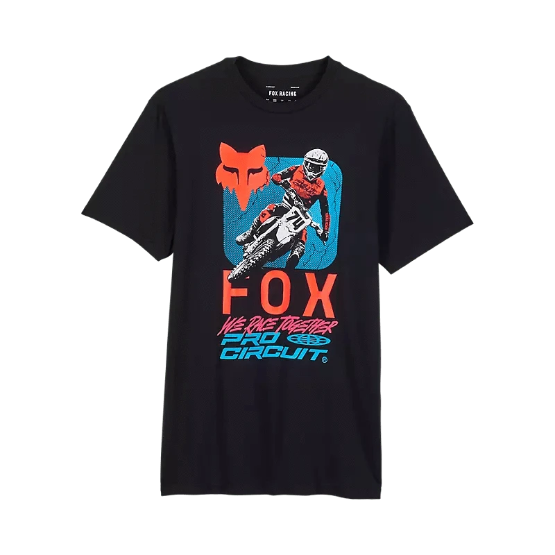 Fox 505 FOX X Pro Circuit PREM SS Tee Black
