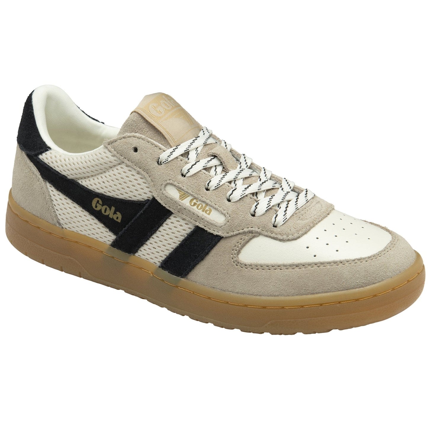 Gola Women's Hawk '83 Sneakers Off White/Bone/Black/Gum