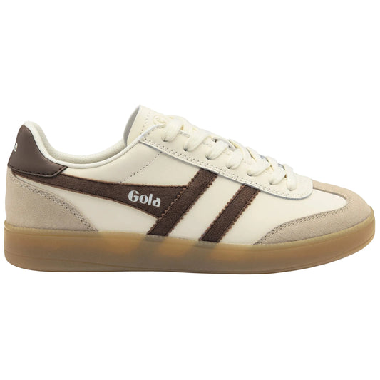 Gola Women’s Footwear > Casual Shoes Gola Women's Viper Leather Sneakers Off White/Bone/Otter/Gum