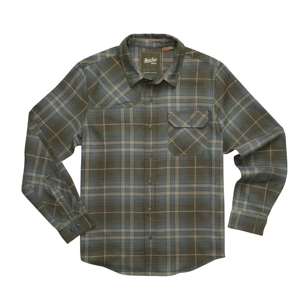 Howler Bros Men's Apparel > Shirts Howler Bros Men’s Harker's Flannel - Kempton Plaid : Beluga