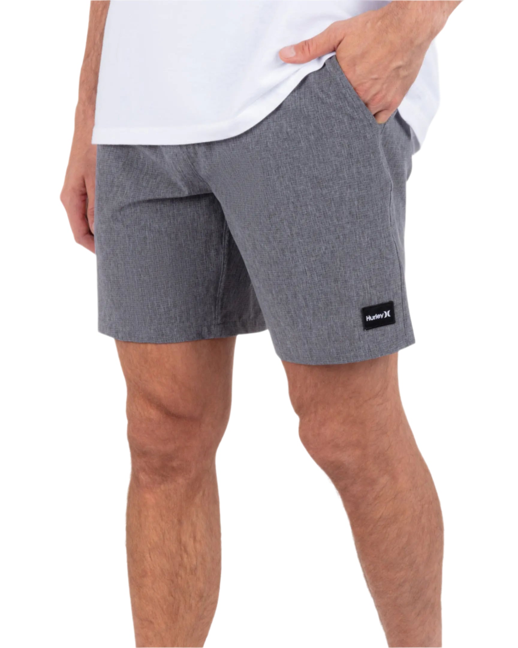 Hurley Men's Phantom Flow Volley 18' Black Heather - Brekken's