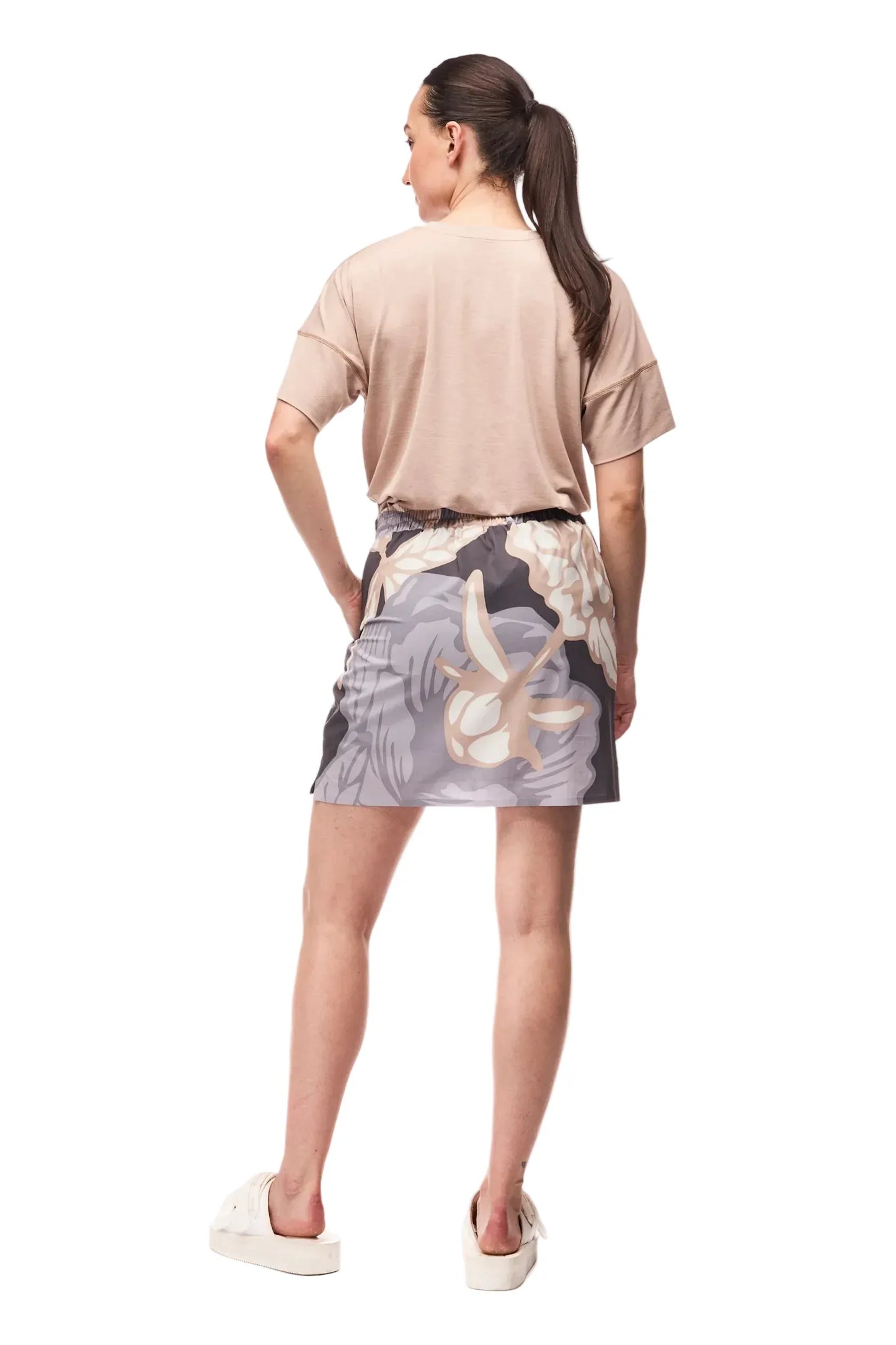 Indyeva 186 Indyeva Women's Alokaya Skirt Boreal Piwonia Print