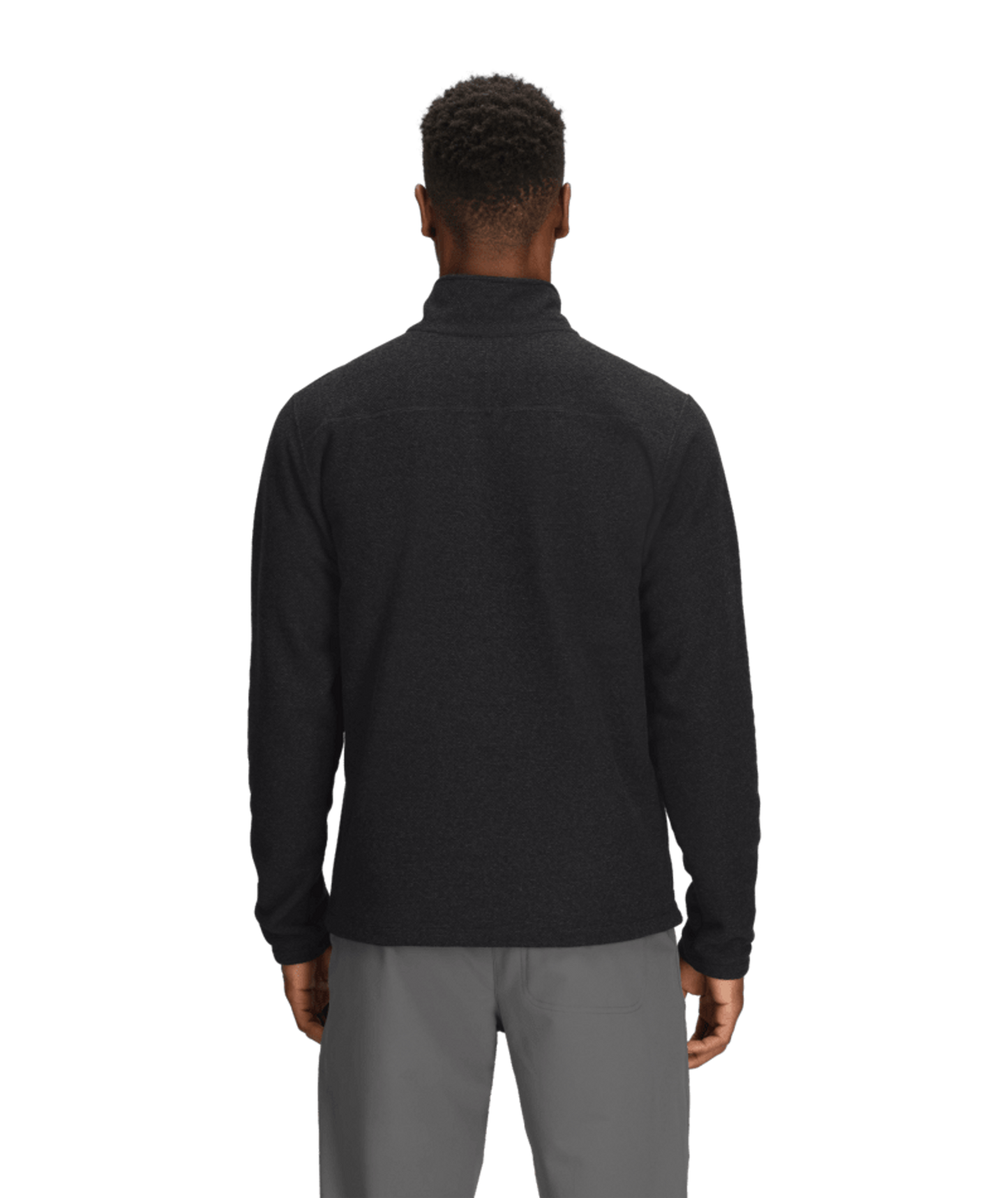 The North Face Men's Textured Cap Rock ¼ Zip TNF Black Heather