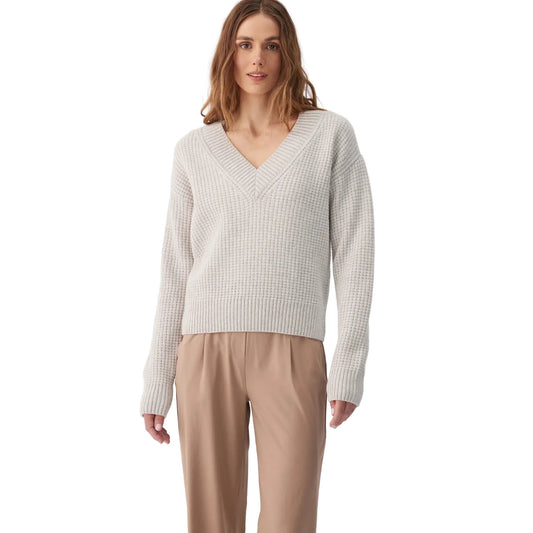Lole Women’s Apparel > Sweaters Lole Women’s Verdun V-Neck Sweater Birch Heather