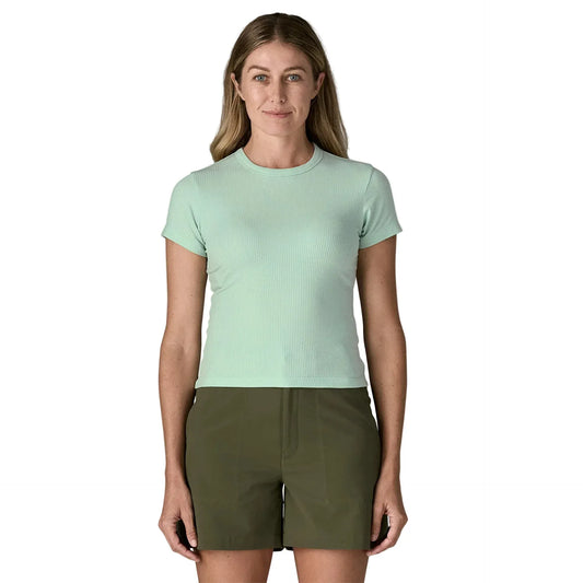 Patagonia 181 Patagonia Women's Rib Knit Top Thin Ice
