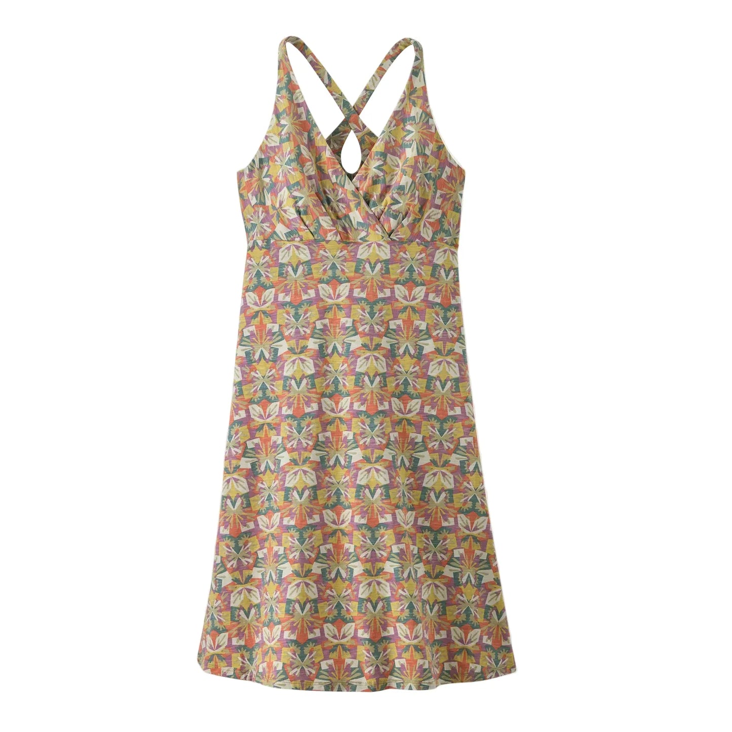 Patagonia 186 Patagonia Women's Amber Dawn Dress Butterfly Geo: Weathered Stone