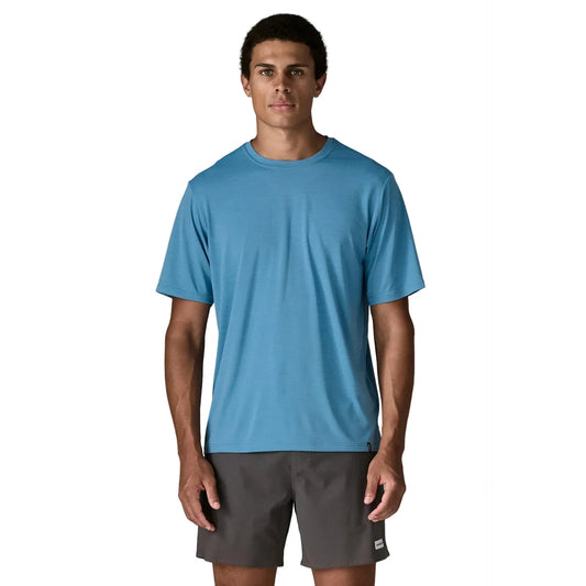 Patagonia 505 Patagonia Men's Capilene® Cool Daily Shirt Shore Blue - Light Shore Blue X-Dye