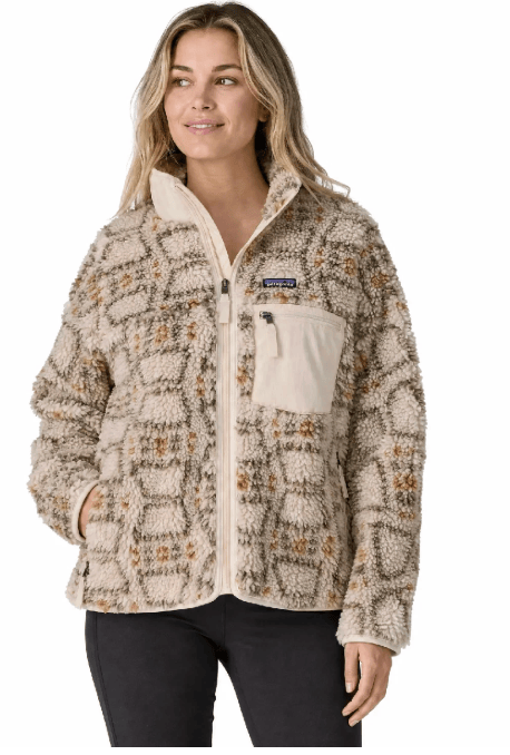 Patagonia Women's Apparel > Outerwear Patagonia Women's Classic Retro-X Jkt Snowshoe Hare: Natural