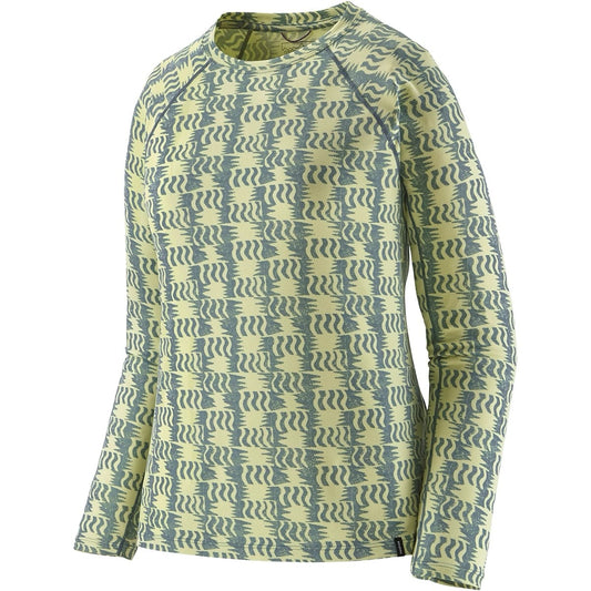 Patagonia Women's Apparel > Tops Patagonia Women's Capilene Midweight Crew Sun Quilt: Blue Sage
