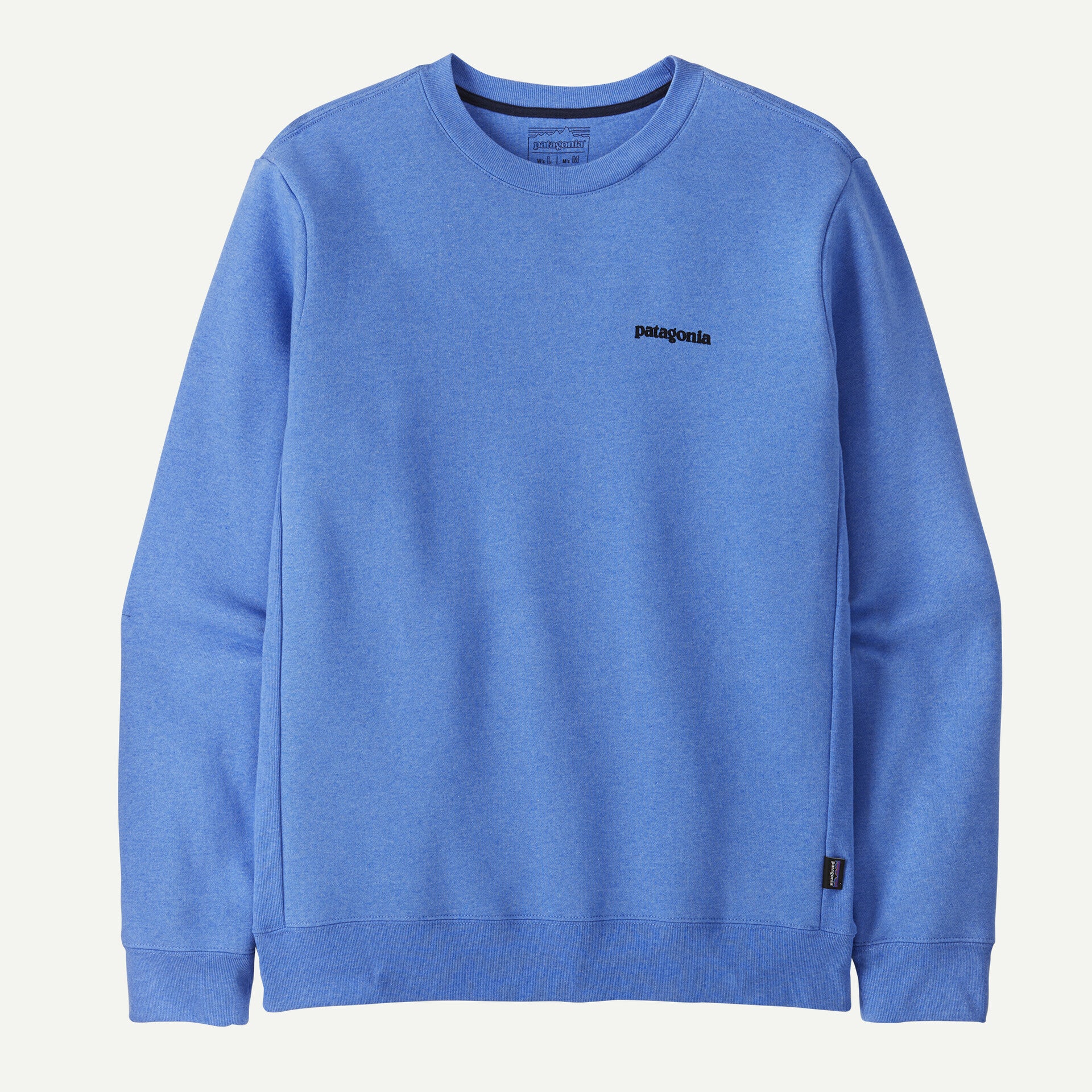 Patagonia Men's P - 6 Logo Uprisal Crew Sweatshirt Abundant Blue - Brekken's