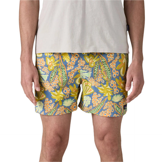 Patagonia Men's Baggies Shorts - 5 in. Flourish: Abundant Blue - Brekken's