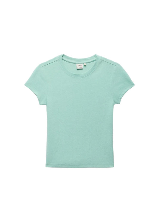 prAna 181 prAna Women's Lotus Short Sleeve Tee Sea Glass