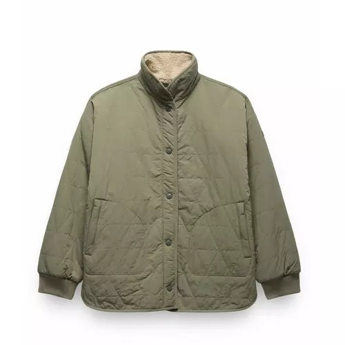 Prana Women's Apparel > Outerwear Prana Encinitas Reversible Coat Sage / Stone