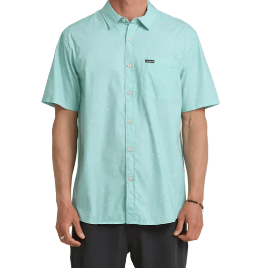 Quiksilver 502 Quiksilver Men's Ditsy Daze Classic SS Blue Haze