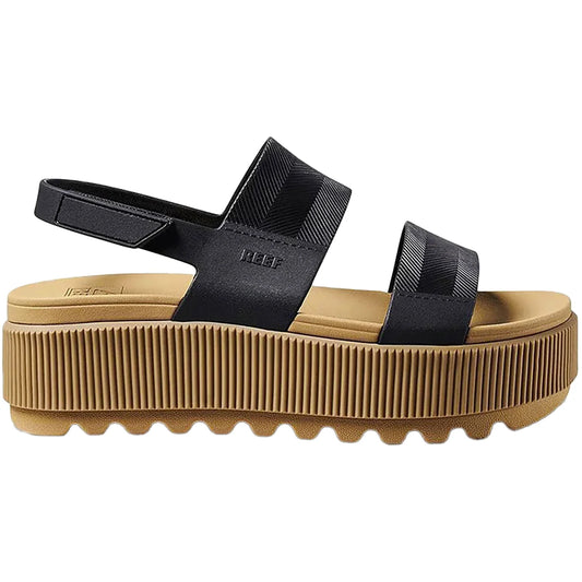 Reef Women's Water Vista Higher Sandal Black/Tan - Brekken's