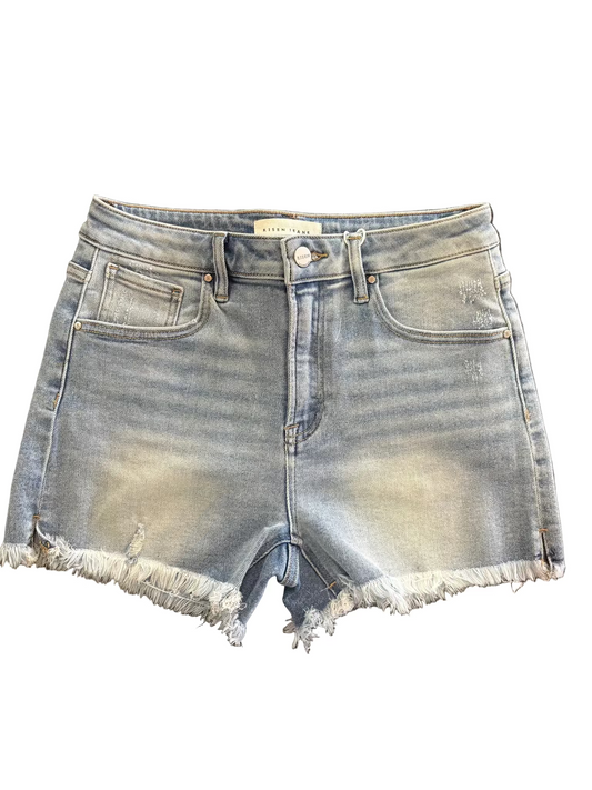 Risen 185 Risen Jeans Women's High Rise Side Slit Short