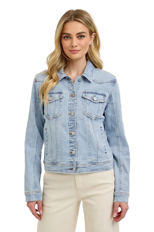 Risen Women's Apparel > Outerwear Risen Women's Classic Denim Jacket