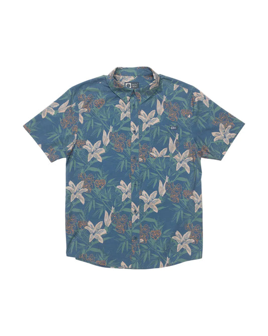Salty Crew 502 Salty Crew Men's Drifter UV Button Up Cast Blue