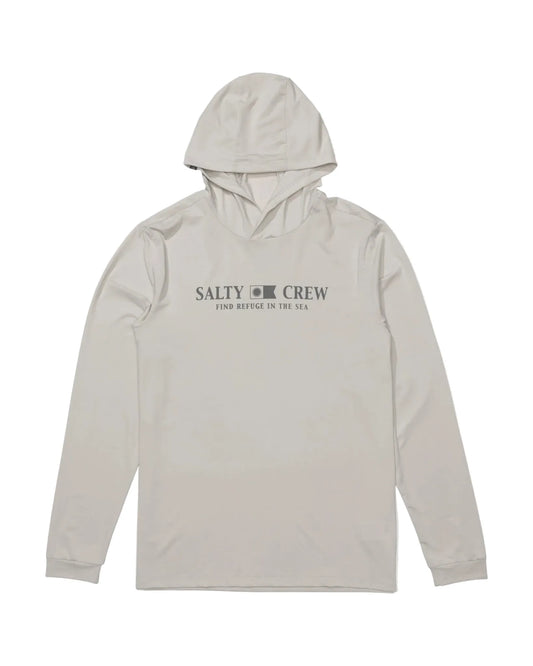 Salty Crew 503 Salty Crew Men's Flagship Hood Sunshirt Athletic Heather