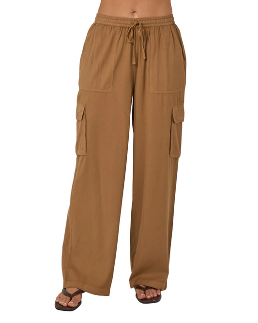 Salty Crew Women's Apparel > Pants Salty Crew Women’s Driftwood Pant Brown