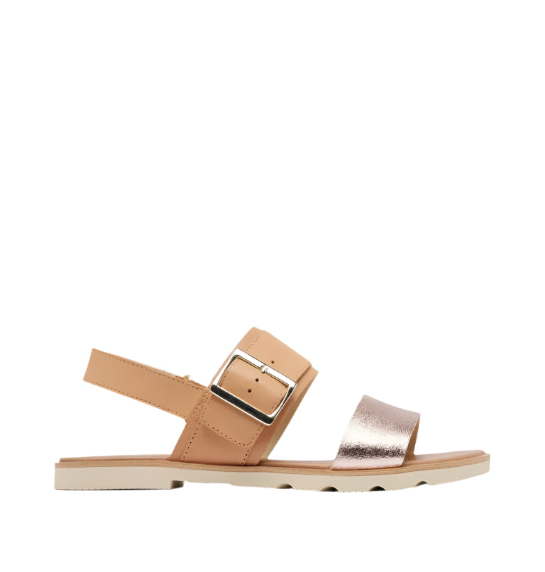 Sorel Women's Ella™ III Slingback Sandal Honest Beige, Honey White