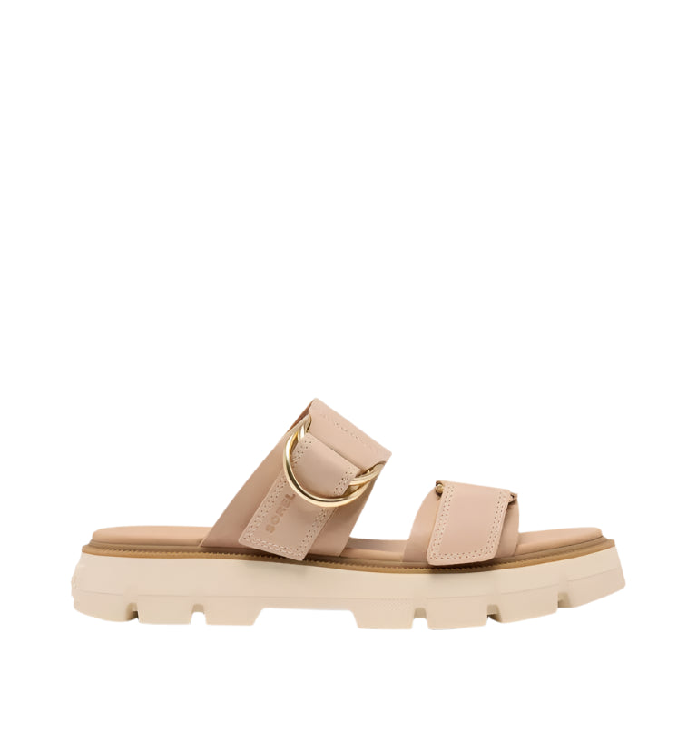 Sorel Women's Rein CB™ Slide Sandal Honest Beige, Bleached Ceramic