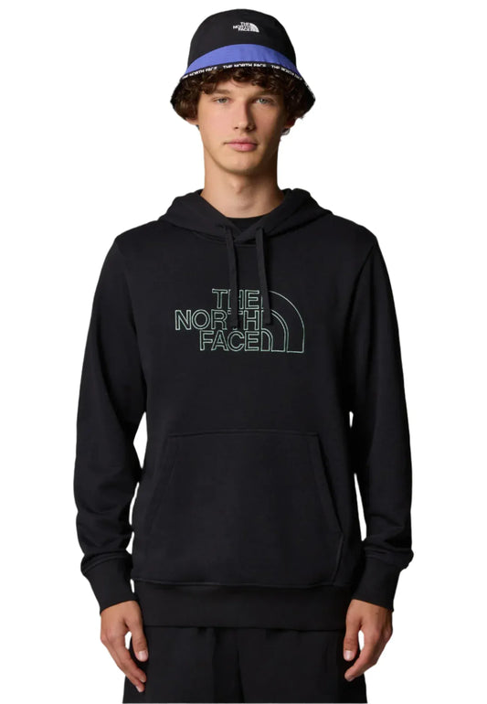 The North Face 504 The North Face Men's Drew Peak Light Hoodie TNF Black/Duck Green