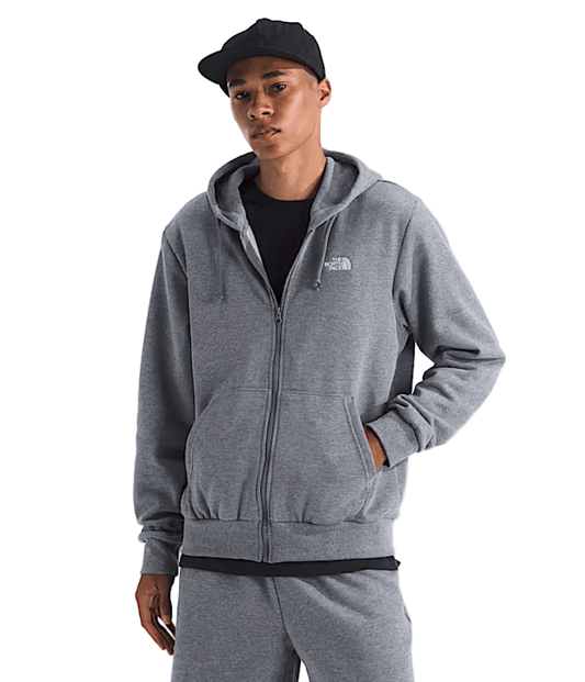 The North Face 504 The North Face Men's Evolution Simple Dome Full Zip Hoodie TNF Mid Grey Heather