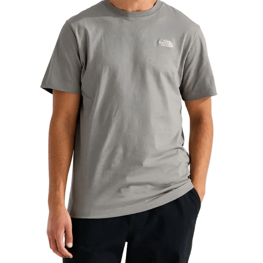 The North Face Men’s Apparel > Tees The North Face Men's Evolution Simple Dome Regular Short-Sleeve Tee Stone Slab