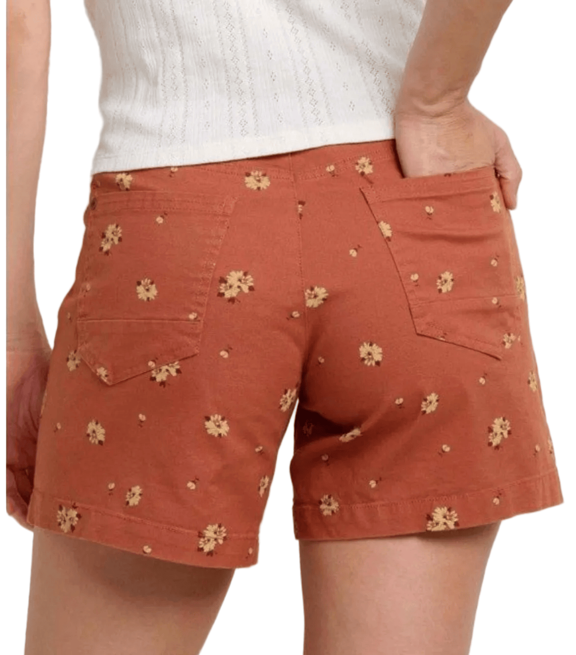 Toad 185 Toad Women's Earthworks Camp Short Copper Print