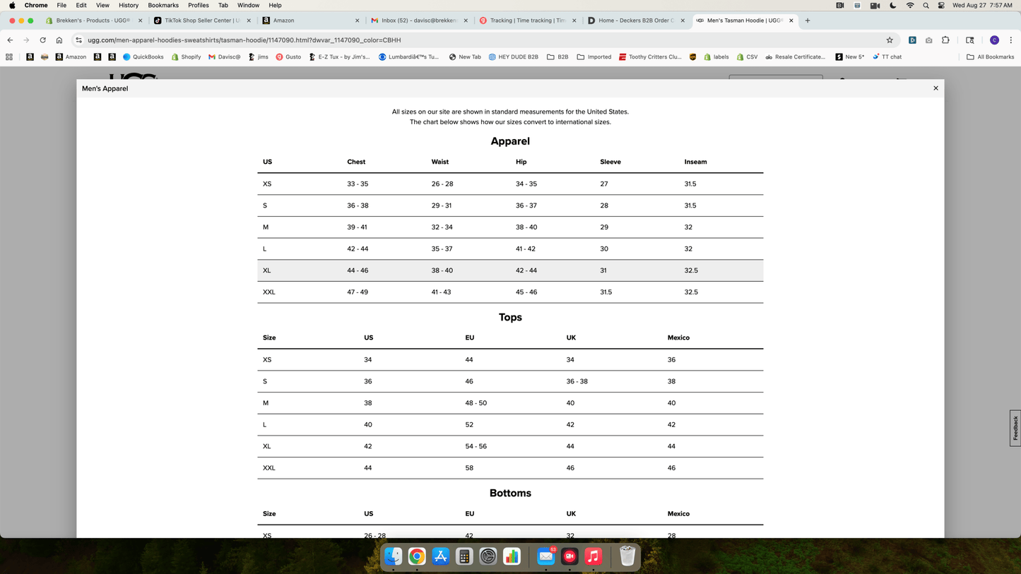 Ugg 175 UGG® Men’s Tasman Hoodie Dusted Iris Heather