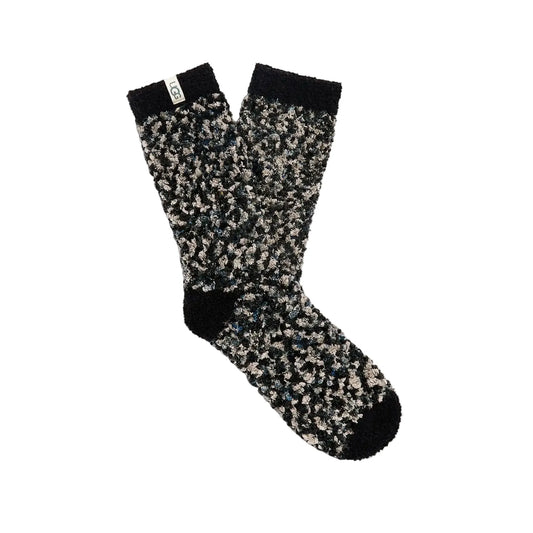 Ugg Accessories > Socks O/S / Black Grey UGG® Women’s Cozy Chenille Sock Black Grey