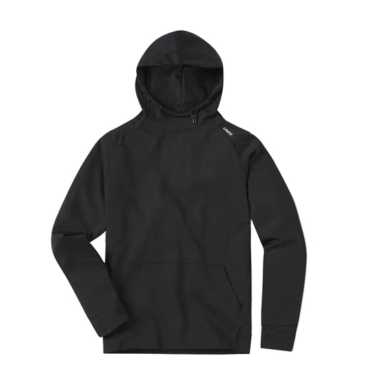 UNRL 504 UNRL Men's Crossover Hoodie II Black