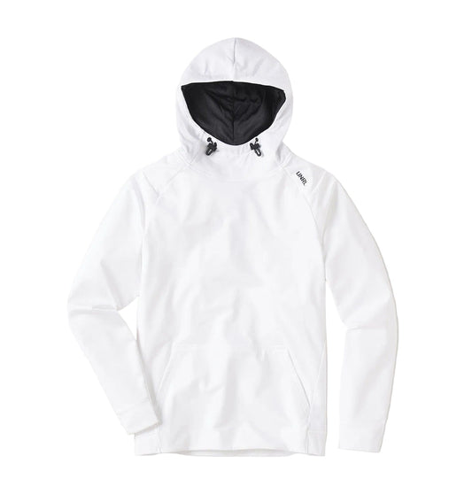 UNRL 504 UNRL Men's Crossover Hoodie II White