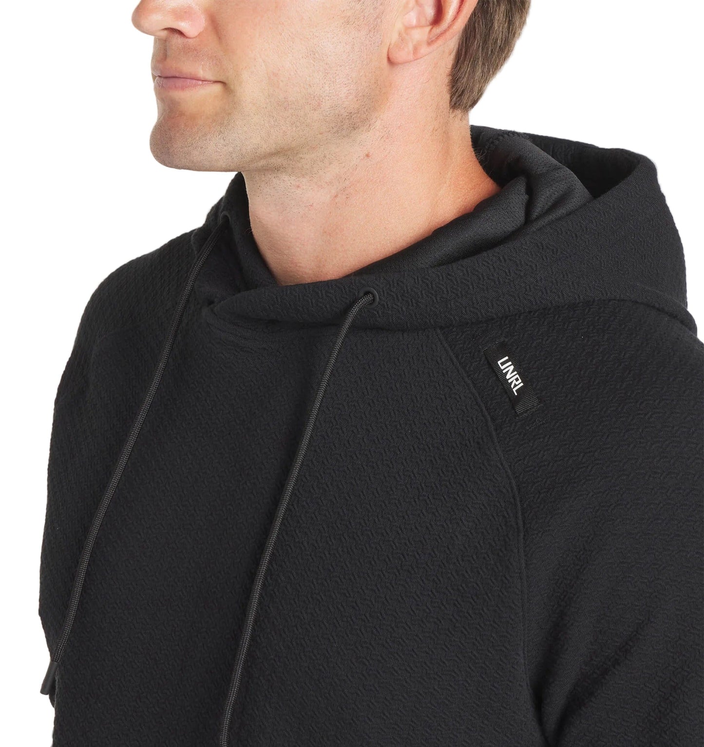 UNRL 504 UNRL Men's Elevation Hoodie Black