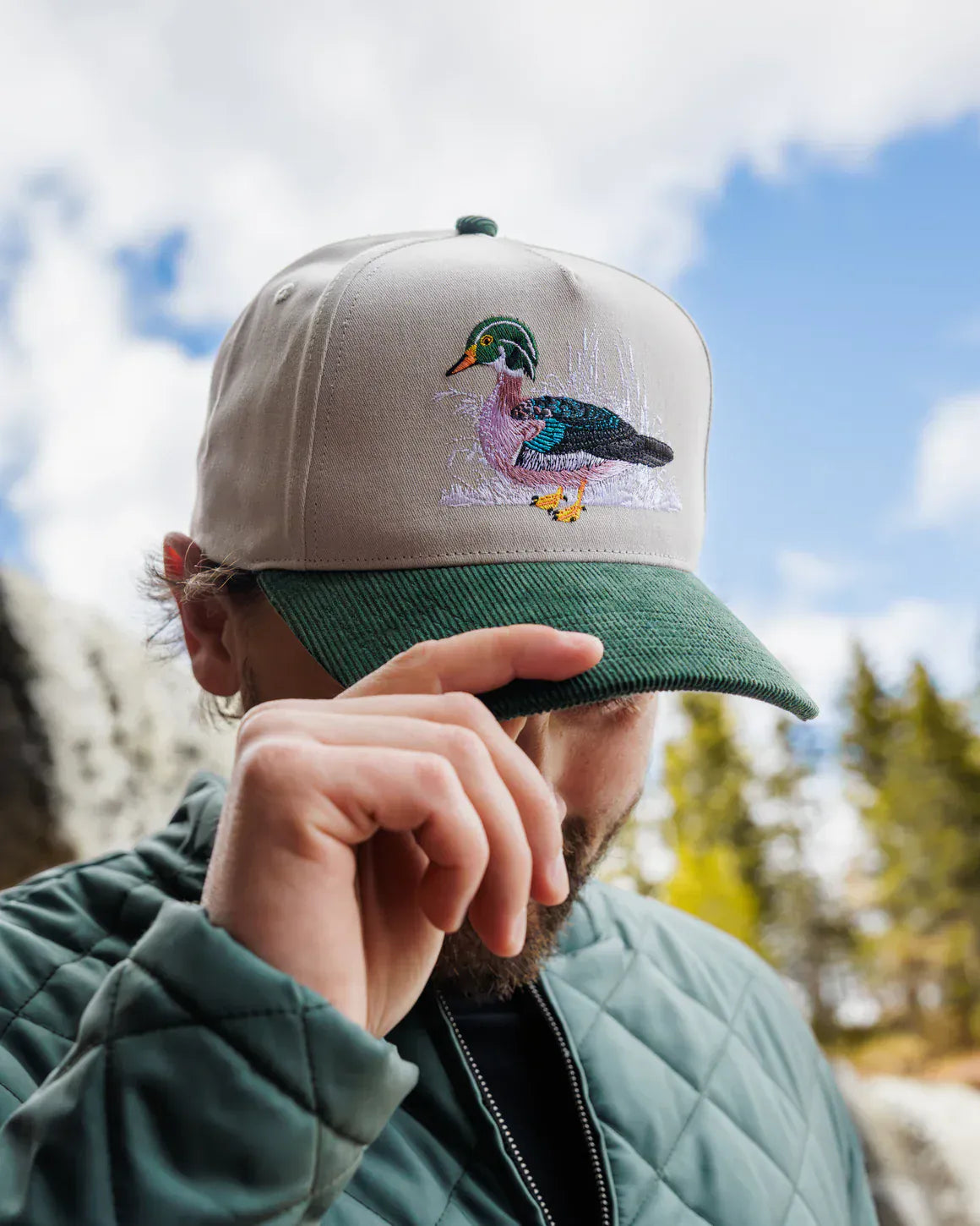 Waggle 308 Waggle Woody Corduroy Brim Hat