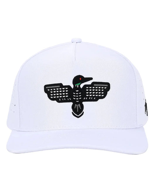 Waggle 308 White Waggle Loon Lake 3.0 Hat
