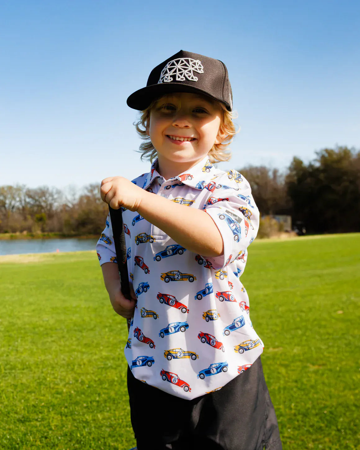 Waggle Accessories > Hats Black Waggle Youth Great Bear Hat