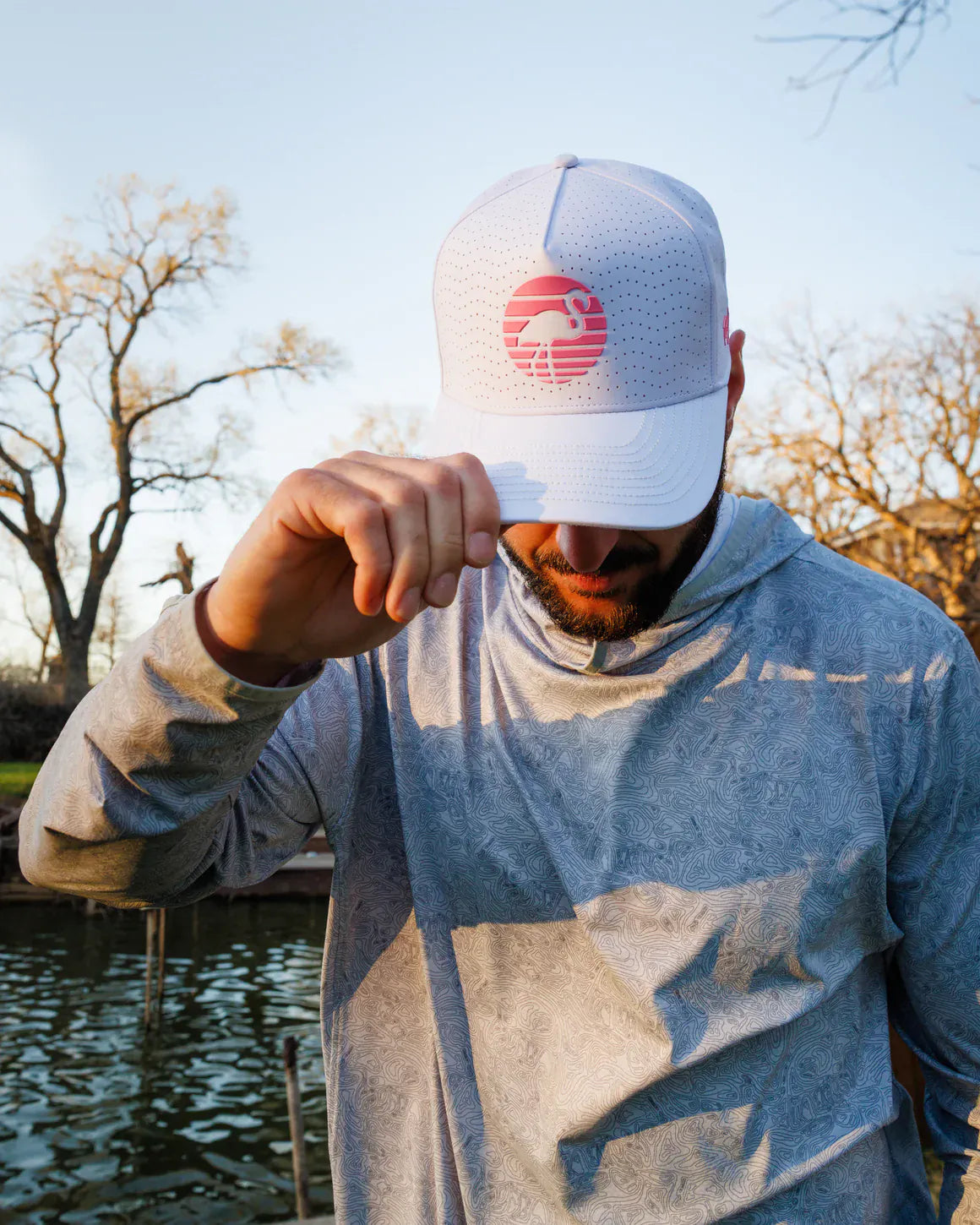Waggle Accessories > Hats White Waggle Oasis Repel Hat