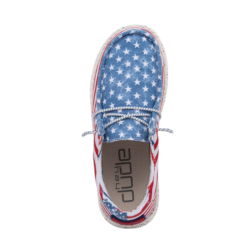Hey Dude Boy's Wally Youth Stars and Stripes